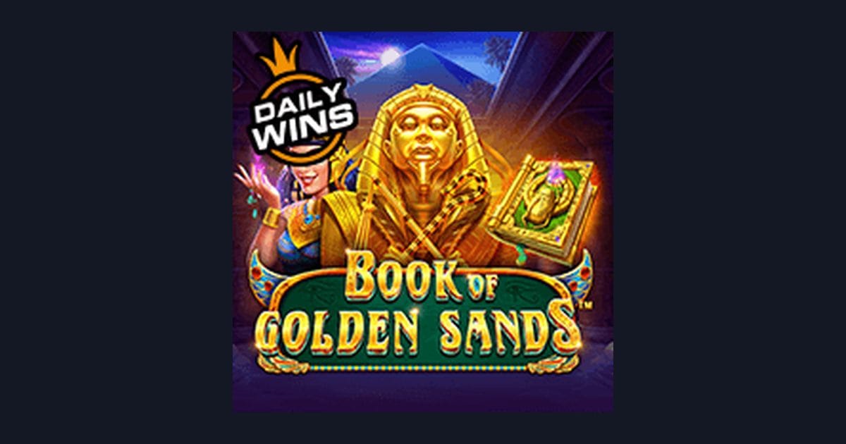 Raih Slot Maxwin di Book of Golden Sands dari Pragmatic Play